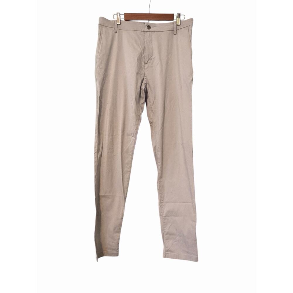 BirdDogs Performance Lined Chino Pants •Men 34x32• Boom For Your Boomstick Grey